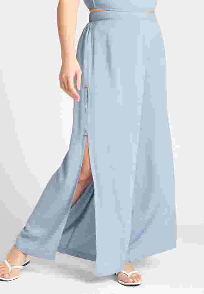 Bead Detail Side Slits Cover Up Pant image number 1