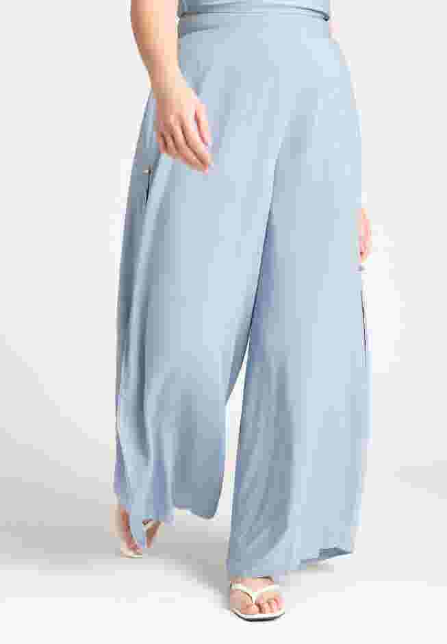 Bead Detail Side Slits Cover Up Pant image number 2