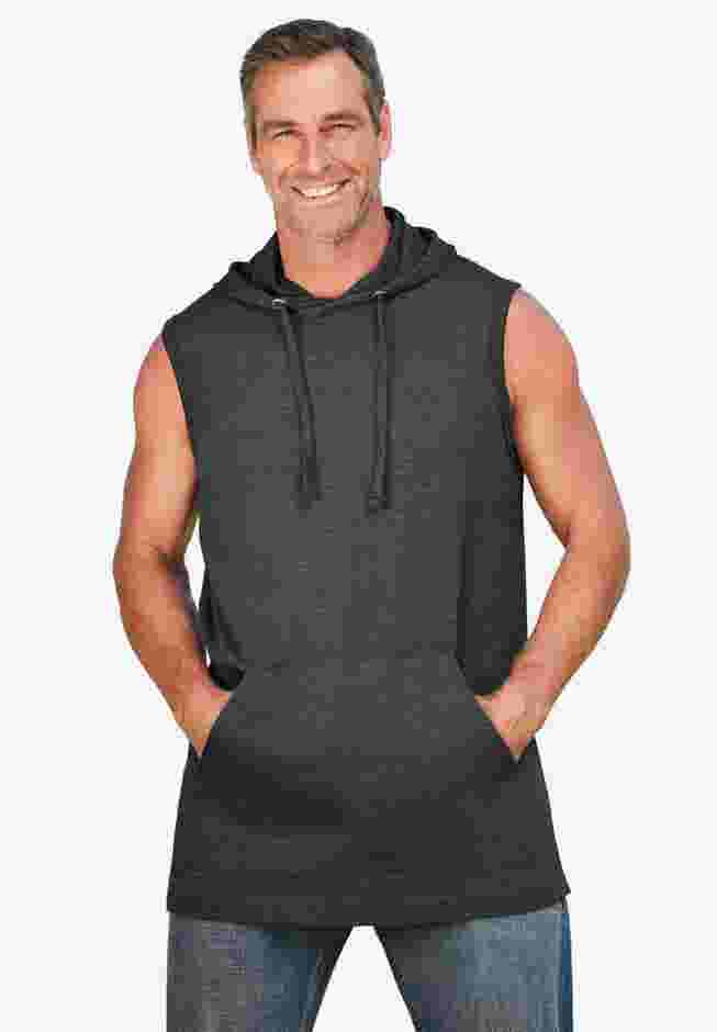 Lightweight Muscle Hoodie Tee image number 3