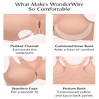 Wonderwire® Front-Close Posture Bra image number null
