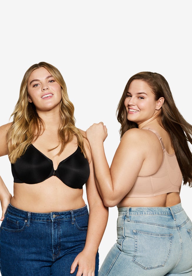 Wonderwire® Front-Close Posture Bra image number 4