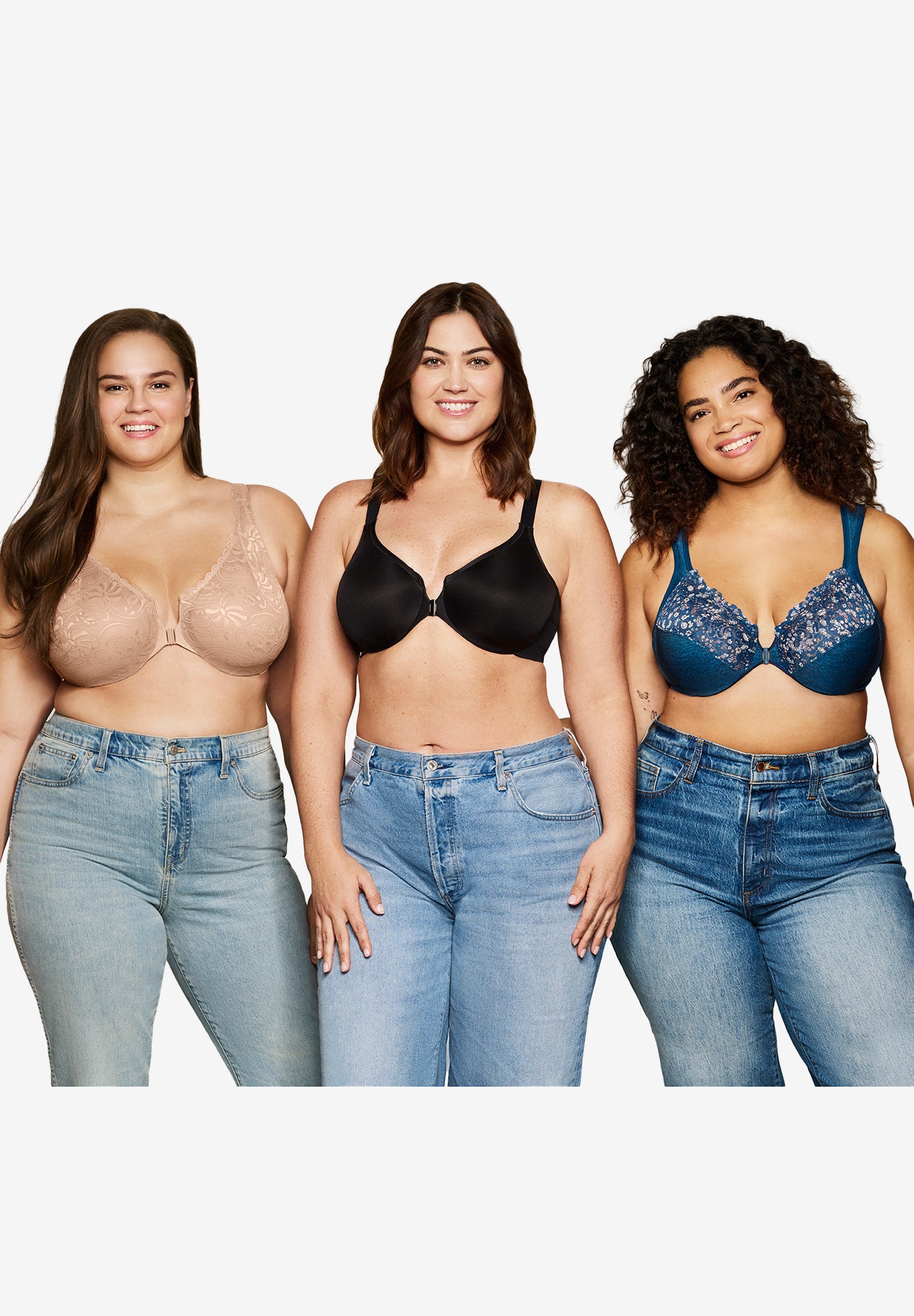 Wonderwire® Front-Close Posture Bra image number 5