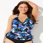 Adjustable Underwire Tankini Top image number null