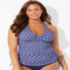 Adjustable Underwire Tankini Top image number null
