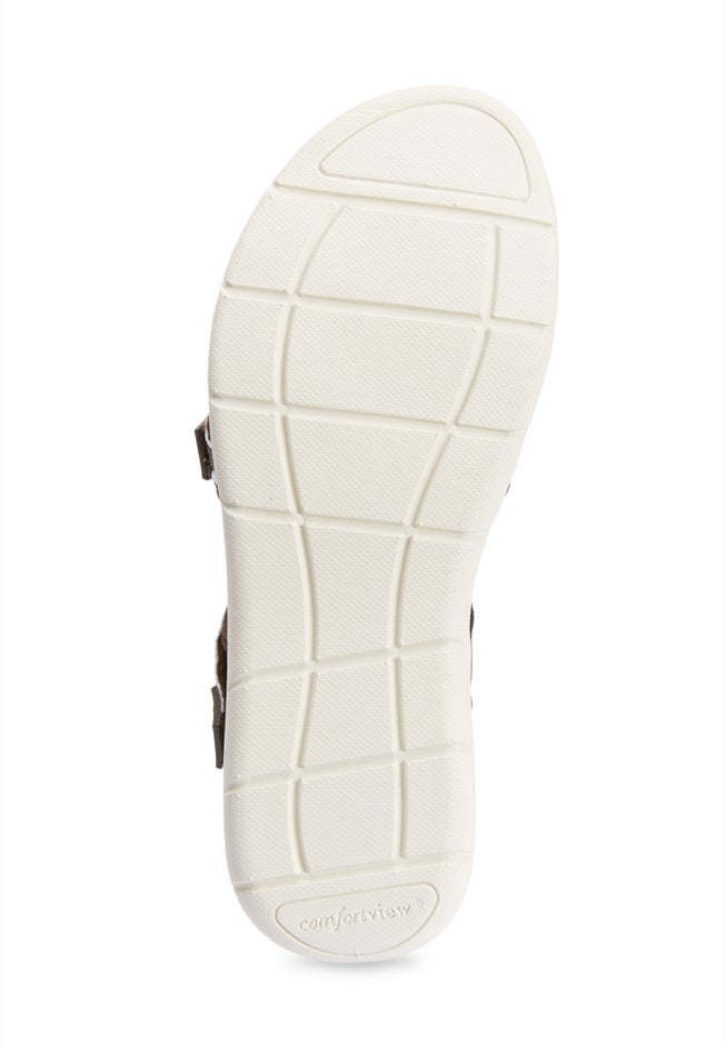 The Annora Nubuck-Like Adjustable Water Friendly Sandal image number 4