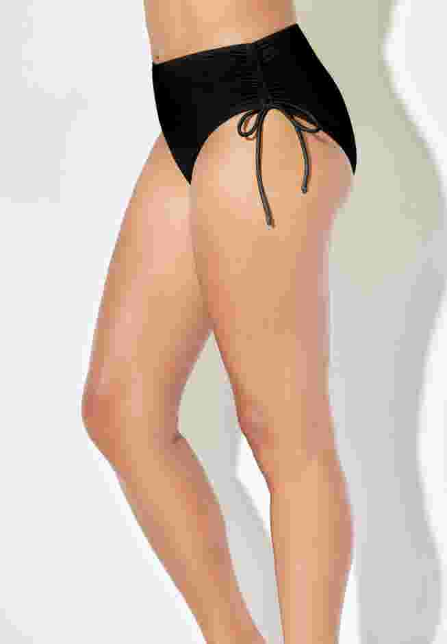 Virtuoso Ruched Side Tie Bikini Bottom image number 2