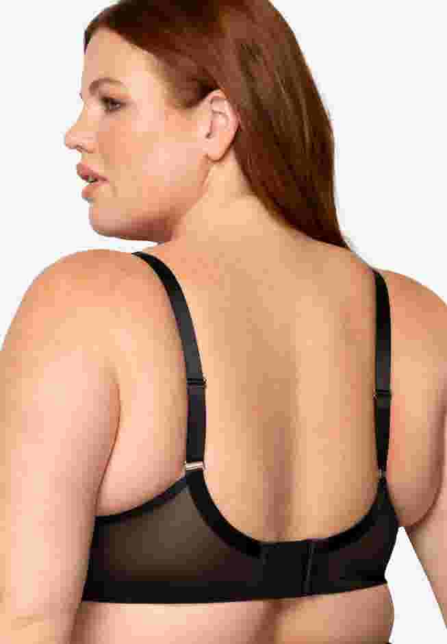 Sheer Mesh Plunge T-shirt Bra image number 2