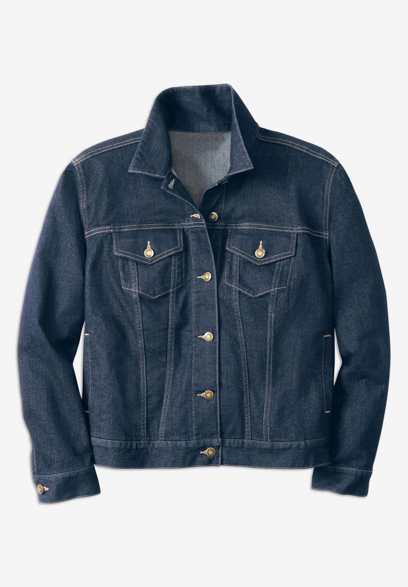 Stretch Denim Jean Jacket image number 3