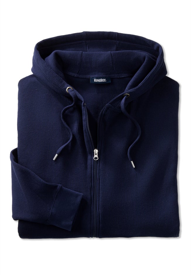 Boulder Creek&trade; Thermal Waffle Zip Hoodie image number 3