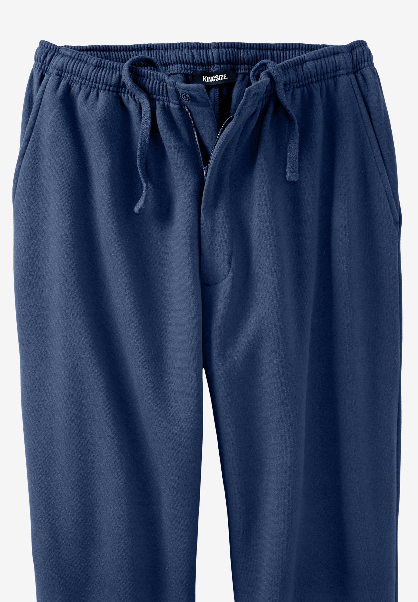 Fleece Zip Fly Sweatpants image number 1