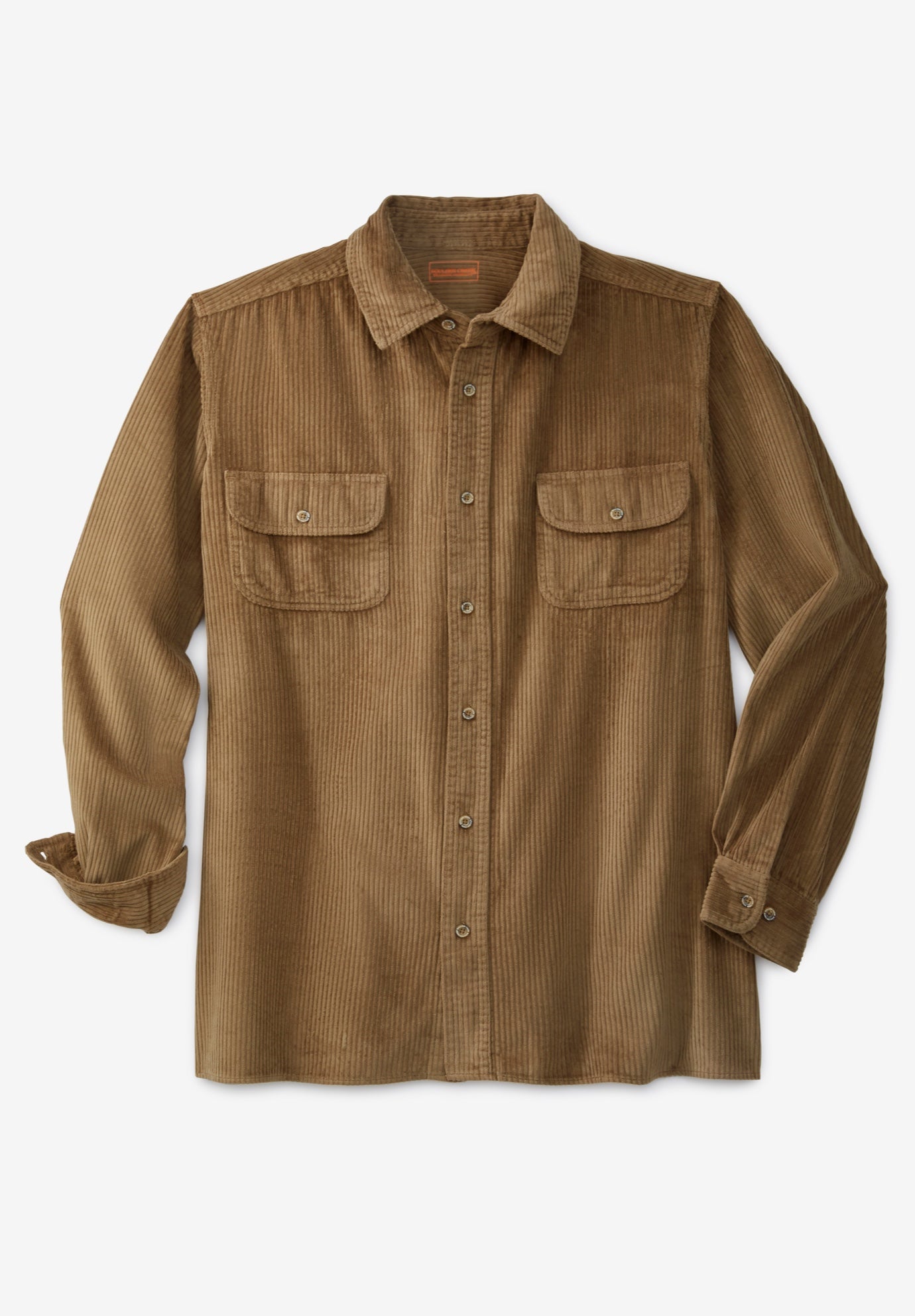 Long-Sleeve Corduroy Shirt image number 0