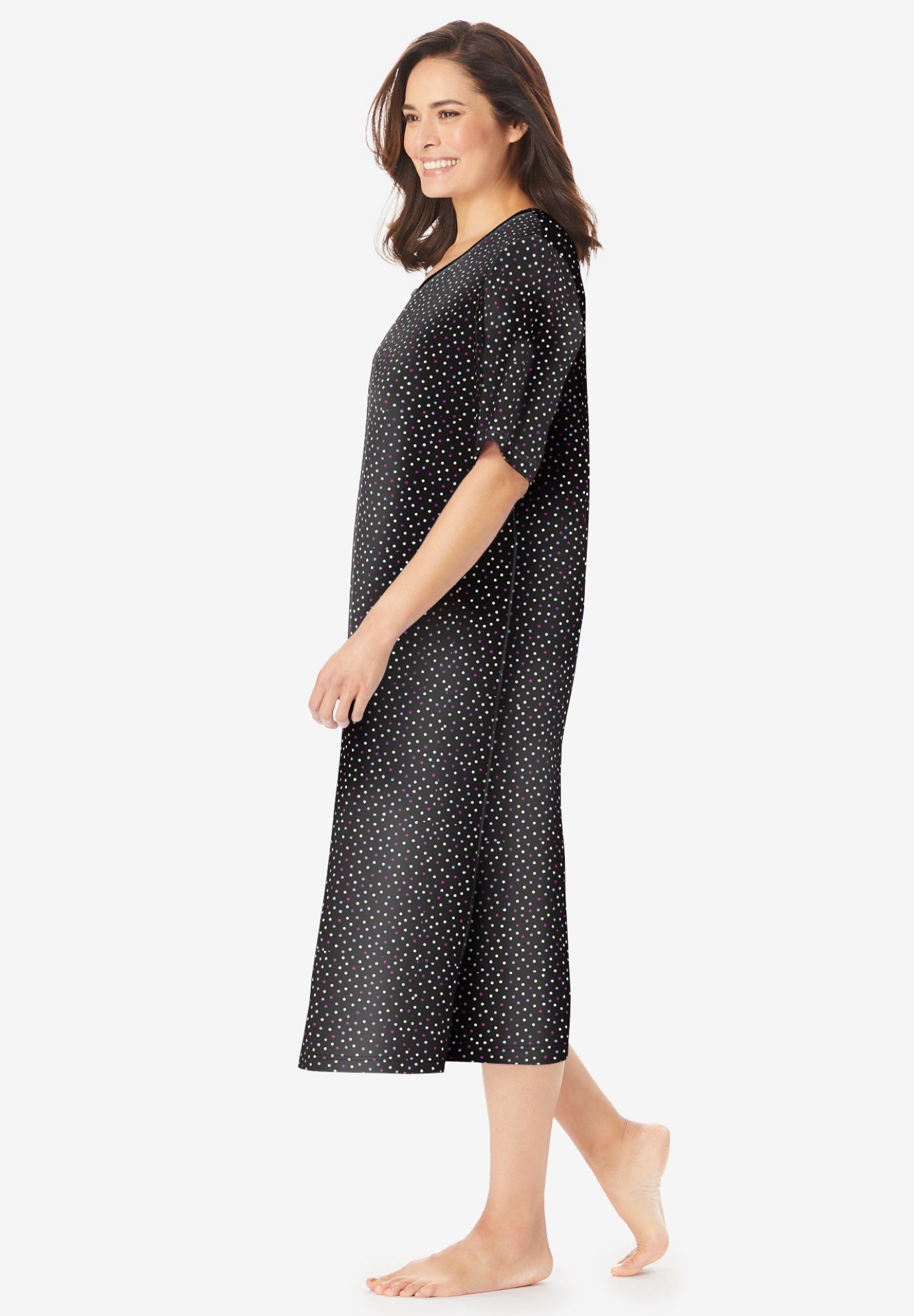 Long Tagless Sleepshirt image number 2