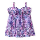 Two-Piece Flyaway Swim Dress image number null