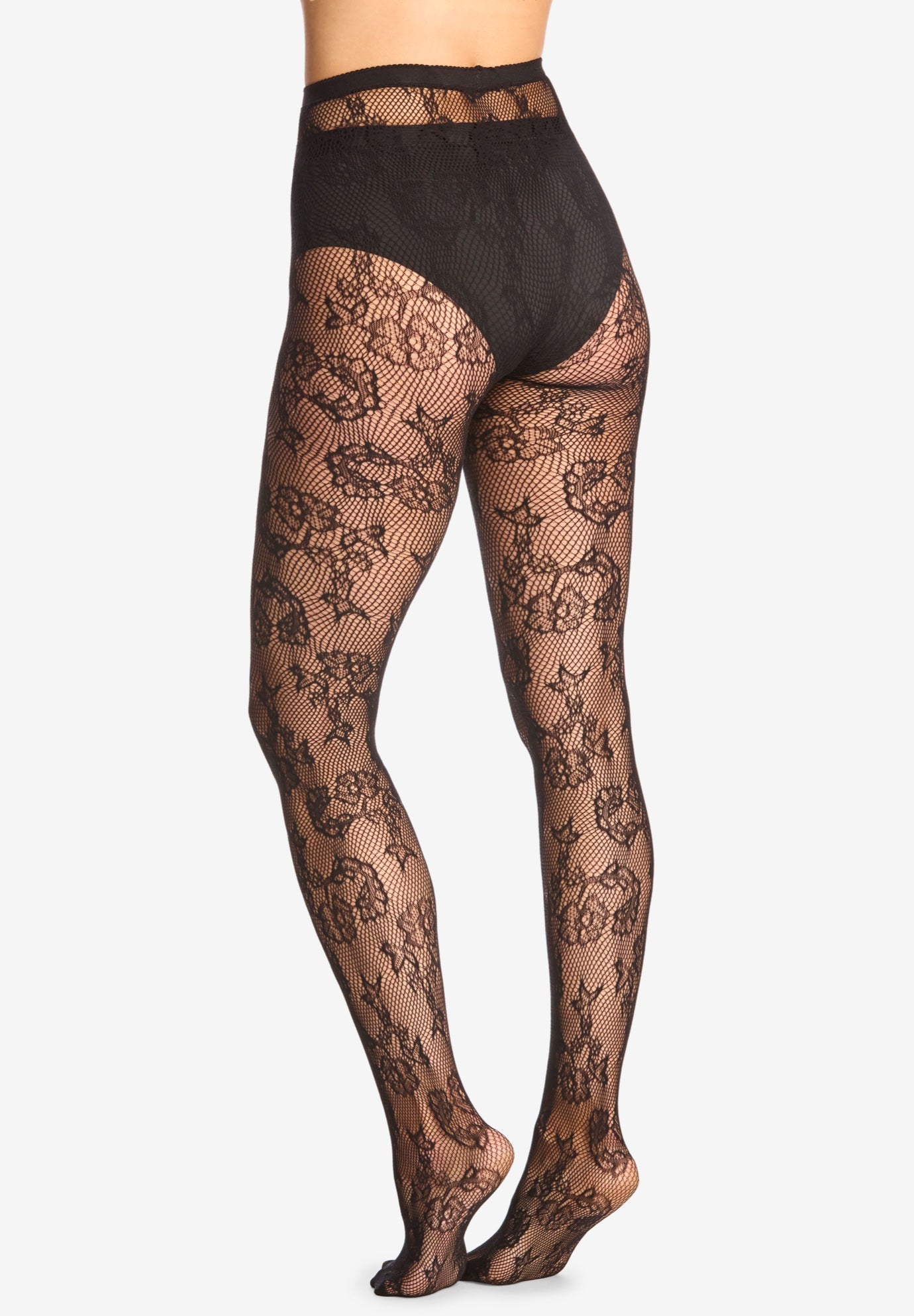 Textured Pattern Tights image number 5