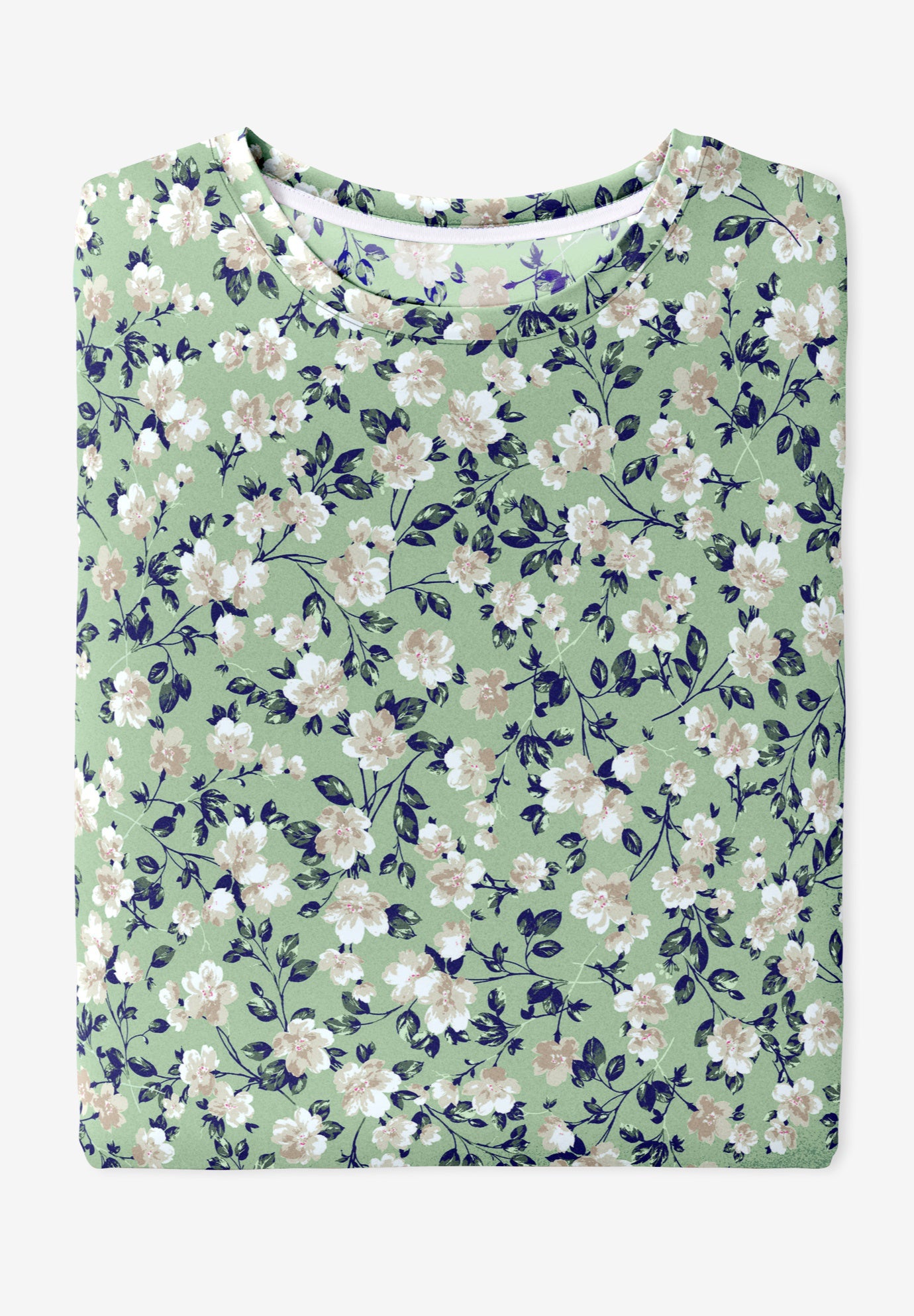 Perfect Printed Short-Sleeve Crewneck Tee image number 3