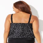 Loop Strap Blouson Tankini Top image number null