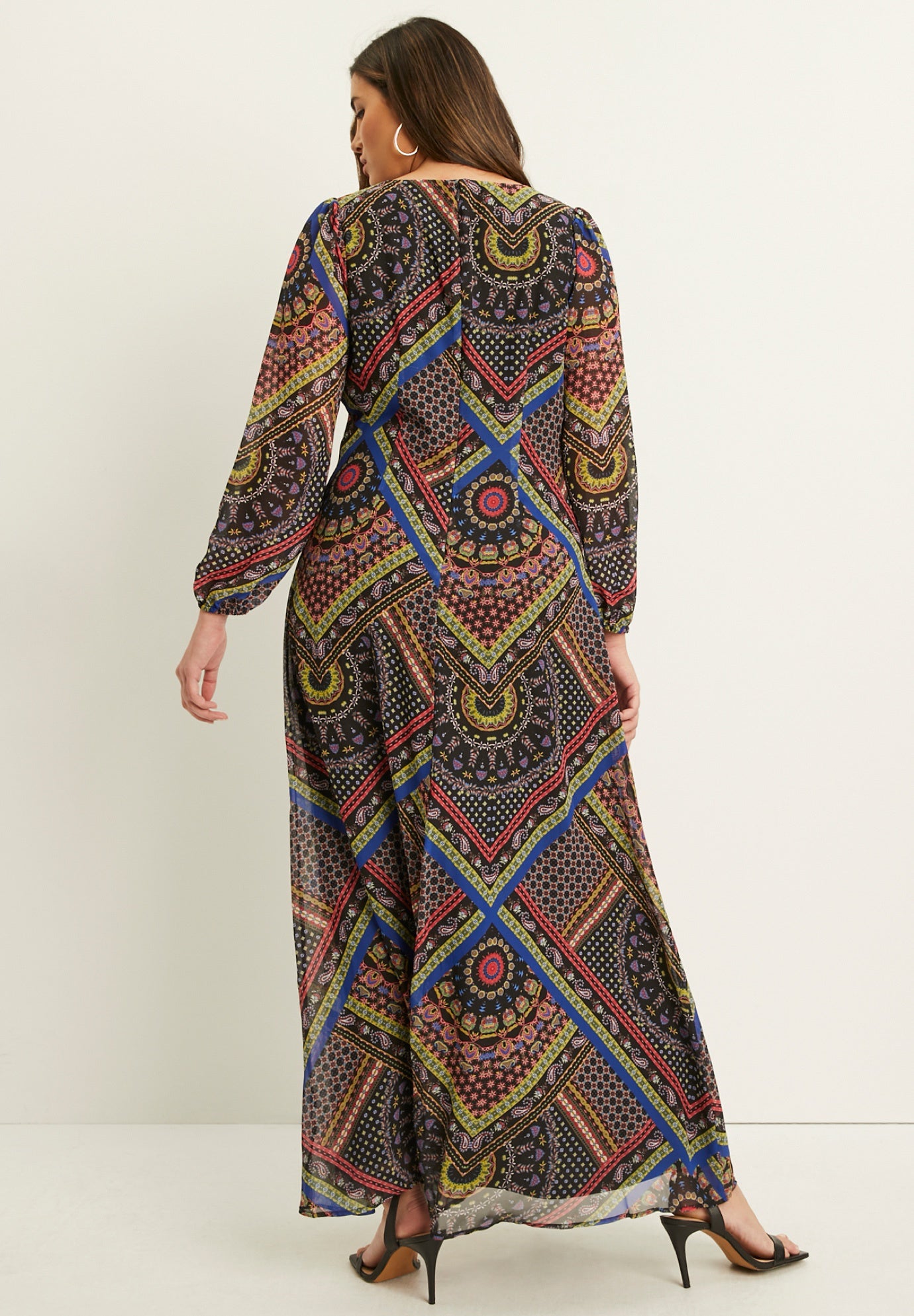 Chiffon Maxi Dress image number 1