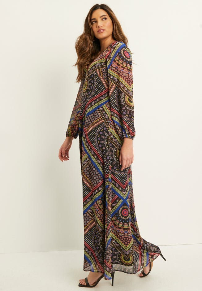 Chiffon Maxi Dress image number 2