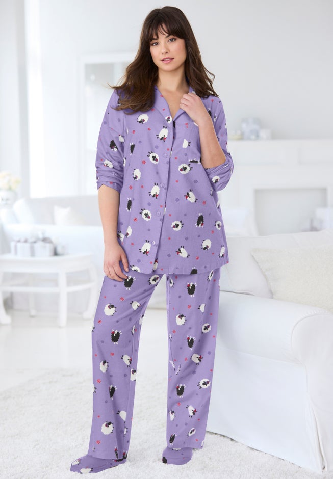 Classic Flannel Pajama Set image number 6