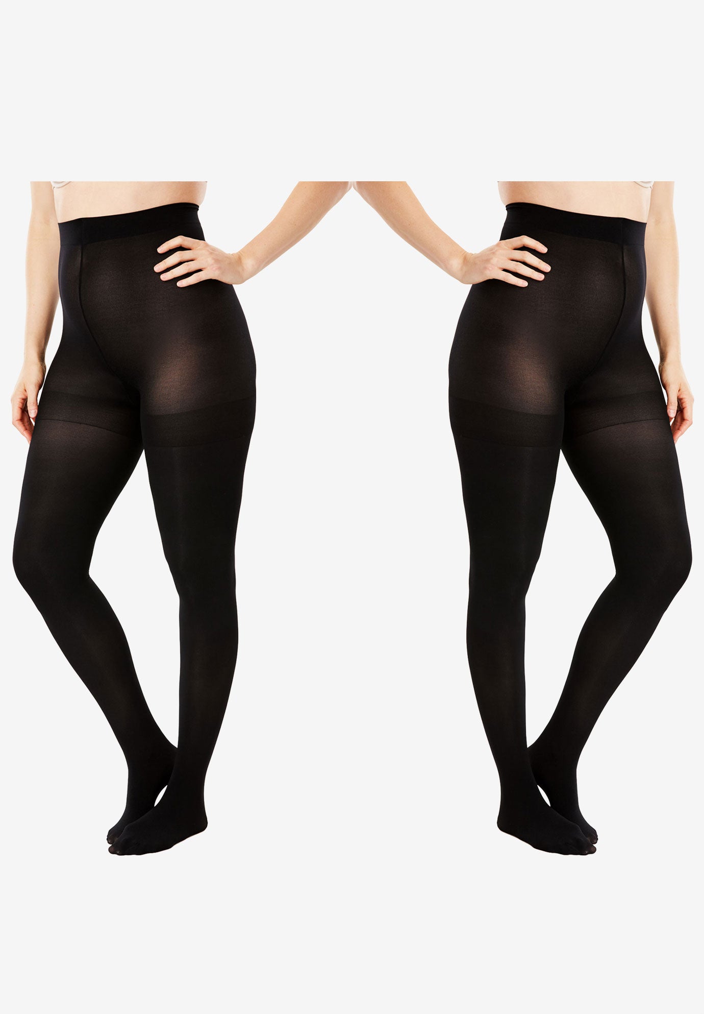 2-Pack Smoothing Tights  image number 3