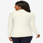 Ribbed Cotton Turtleneck Sweater image number null