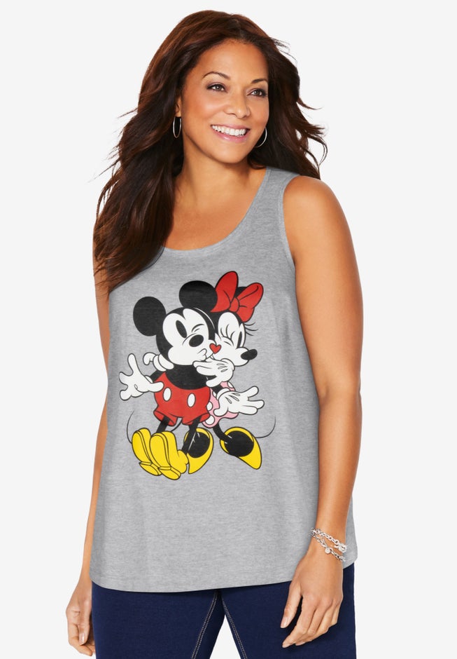Sleeveless Mickey Minnie Hug Tank image number null