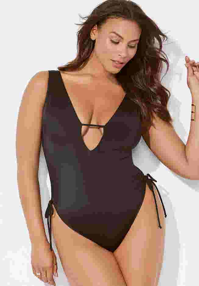A-List Plunge One Piece Swimsuit image number 2