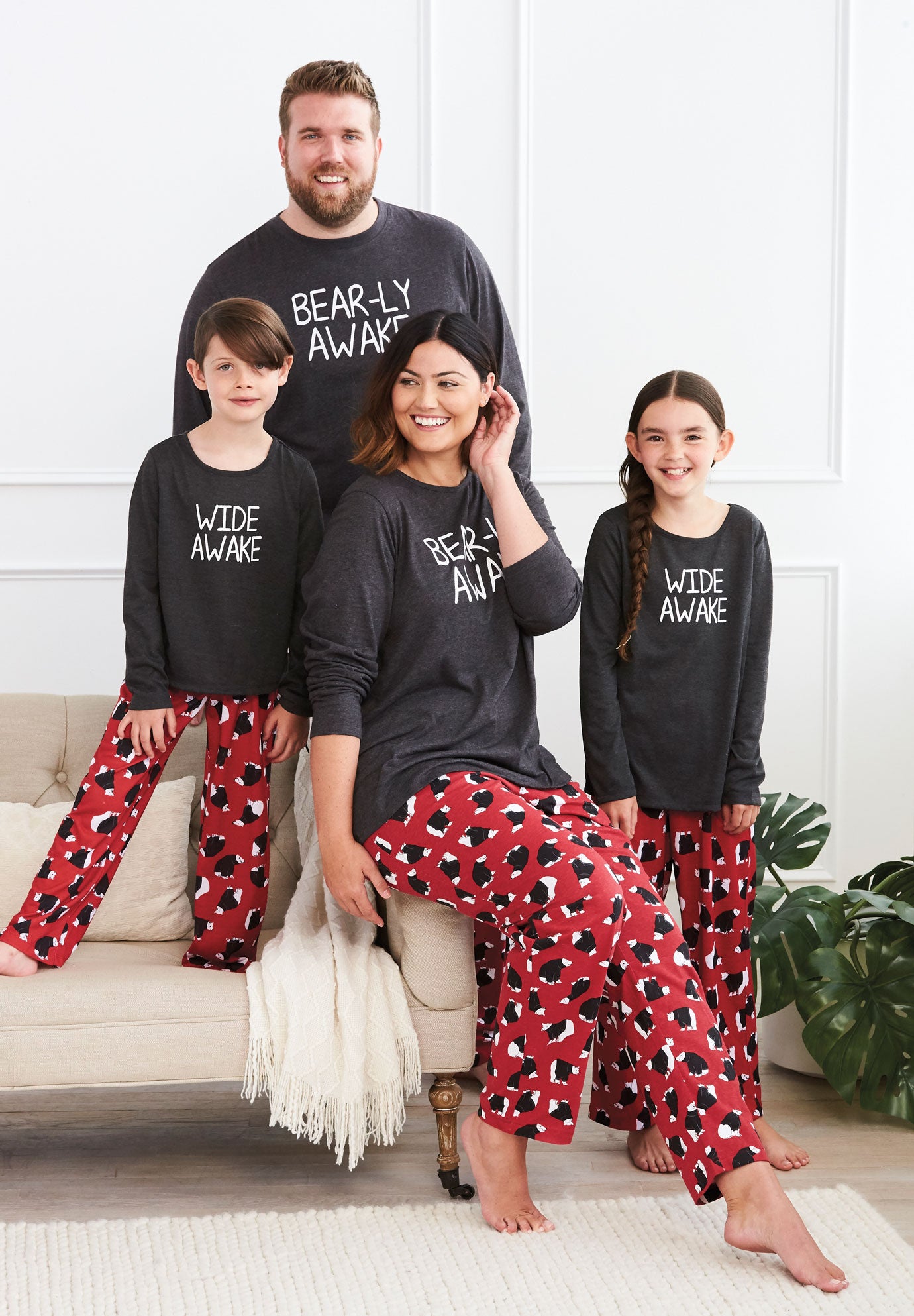 Long Sleeve Knit PJ Set image number 4