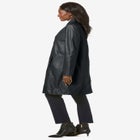 Leather Swing Coat image number 2
