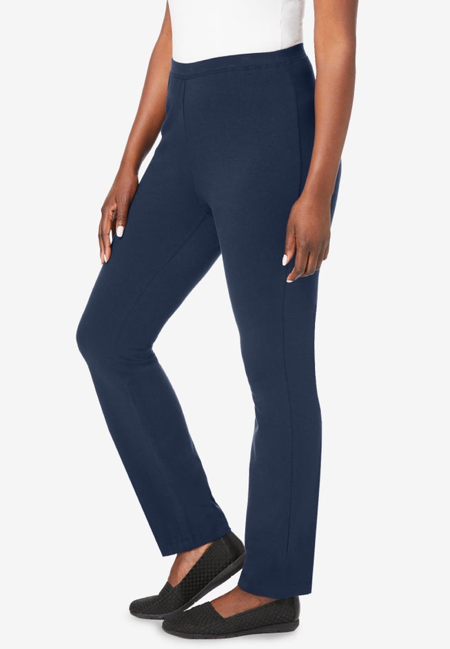 Everyday Stretch Cotton Straight Leg image number 1