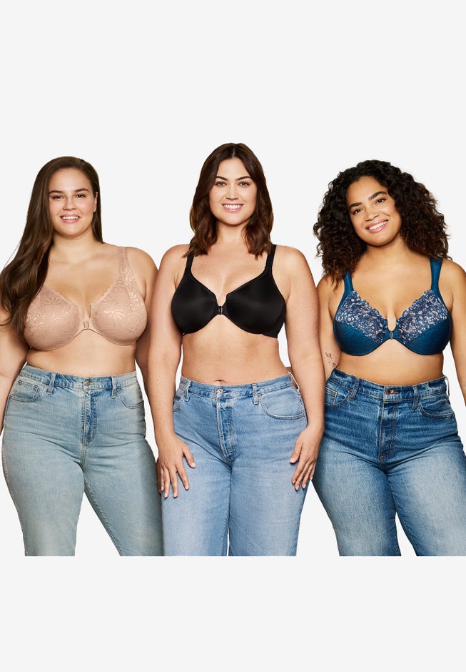 Wonderwire® Front-Close Underwire Bra 1245 image number 10