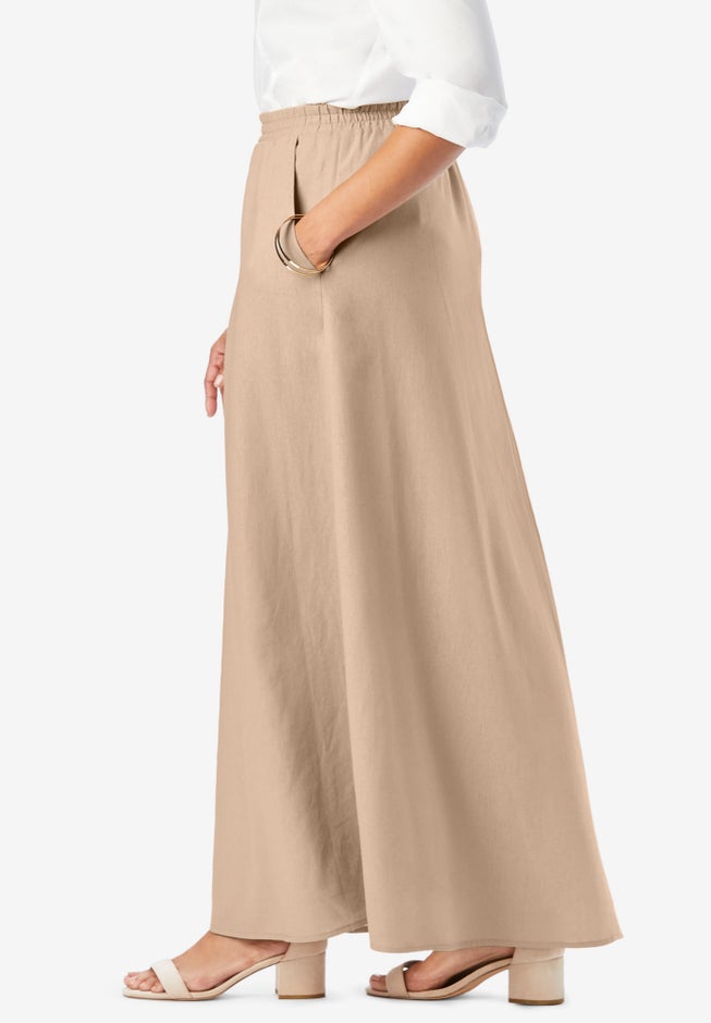 Linen Maxi Skirt image number 2