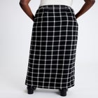 Side-Button Wool Skirt image number null