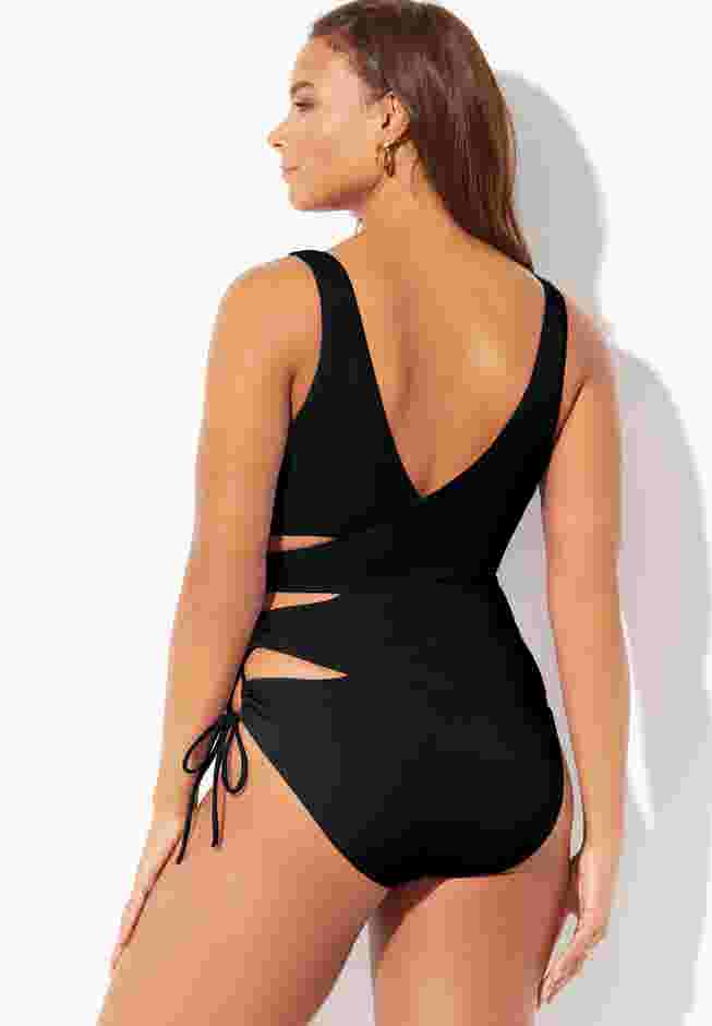 Cut Out One Piece Swimsuit image number 1