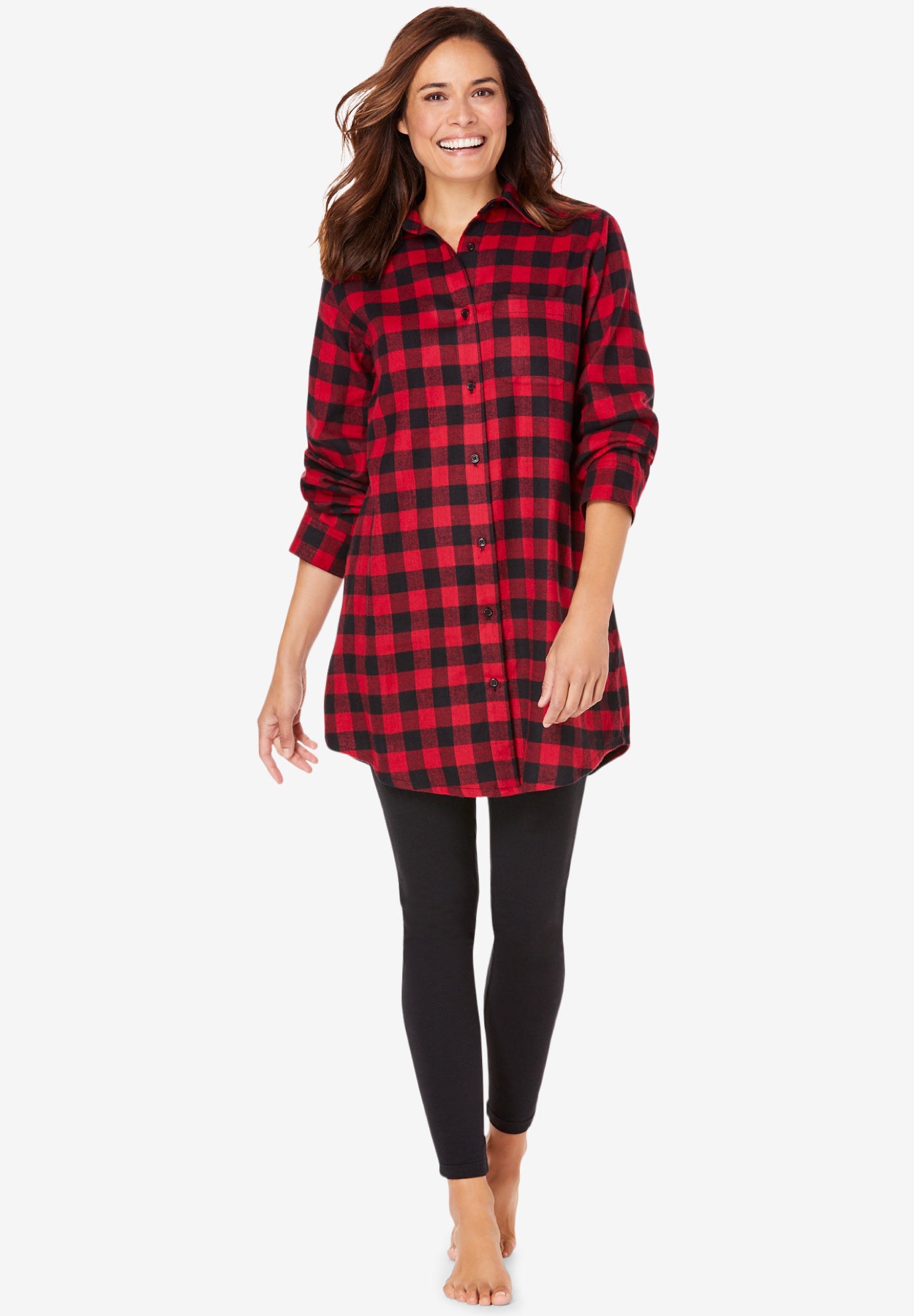 Plaid PJ Set image number 0