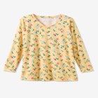 Perfect Printed Long-Sleeve V-Neck Tee image number null