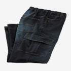 Relaxed Fit Cargo Denim Look Sweatpants image number null