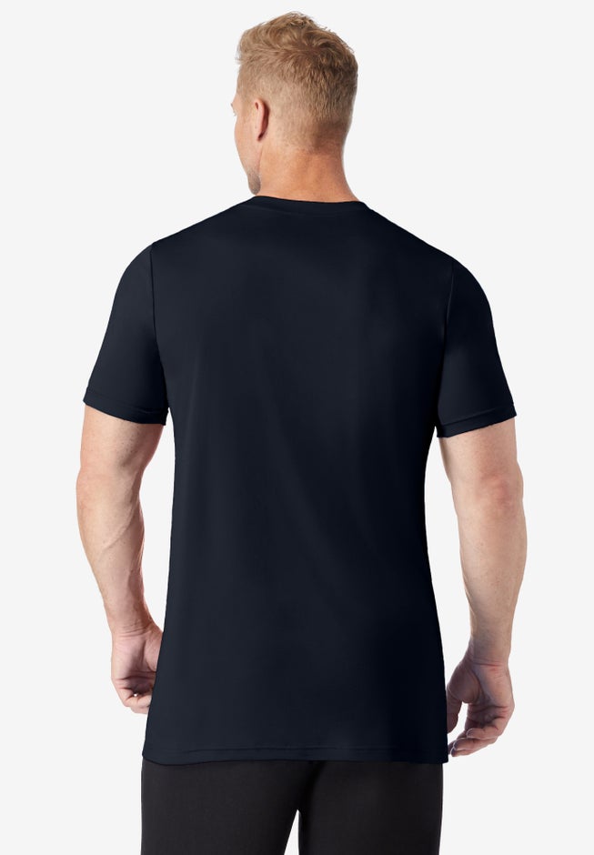 No Sweat Longer-Length Short Sleeve Crewneck Tee image number 1
