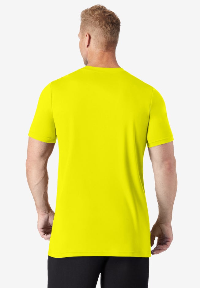 No Sweat Longer-Length Short Sleeve Crewneck Tee image number 1