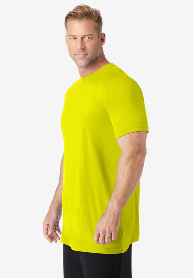 No Sweat Longer-Length Short Sleeve Crewneck Tee image number 2