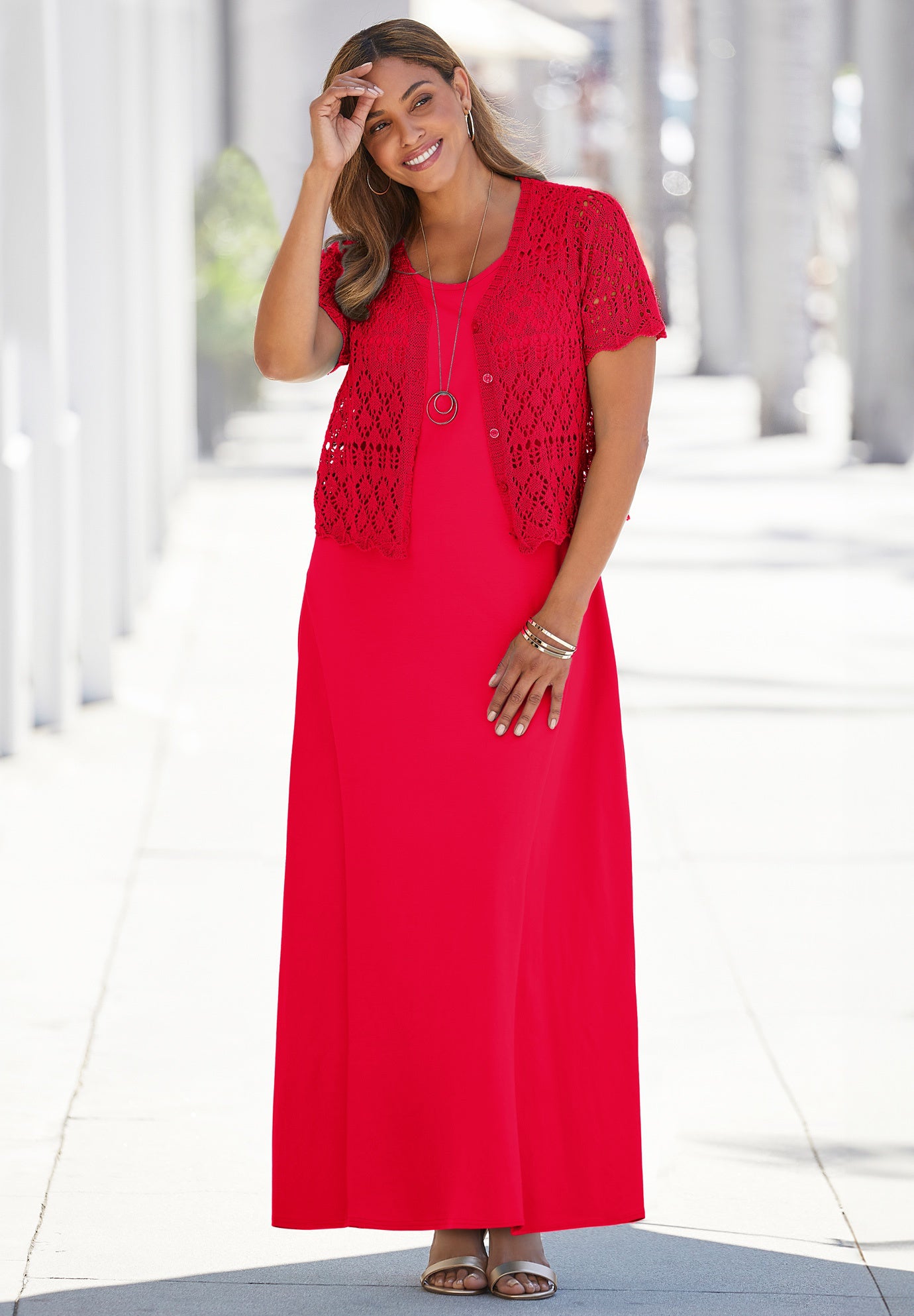 Crochet Shrug image number 4