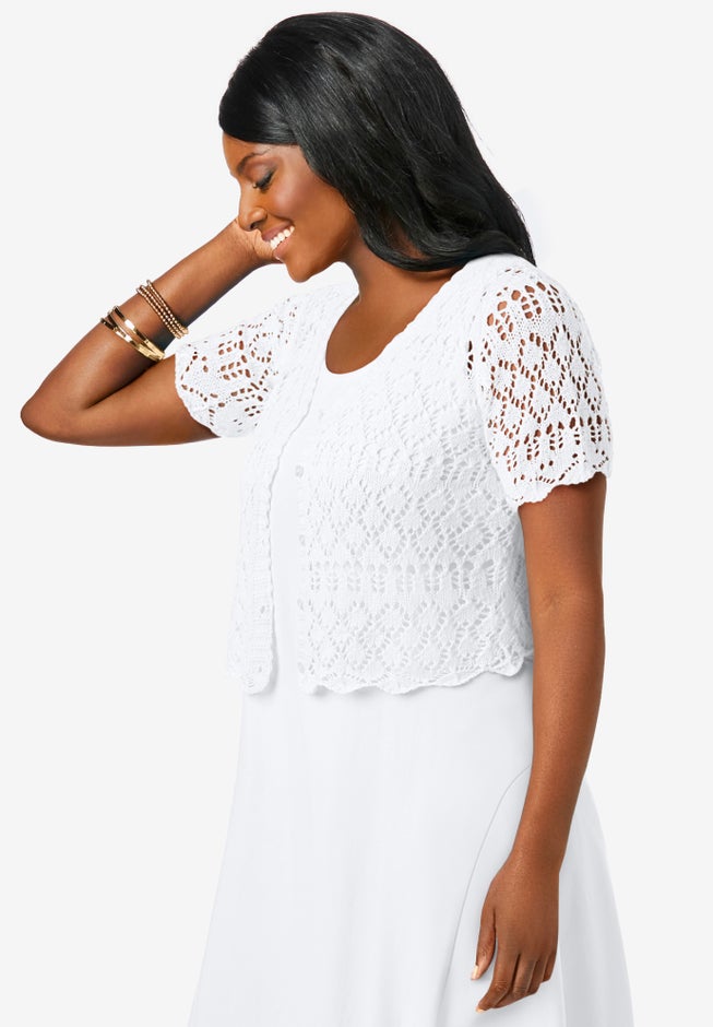 Crochet Shrug image number 2