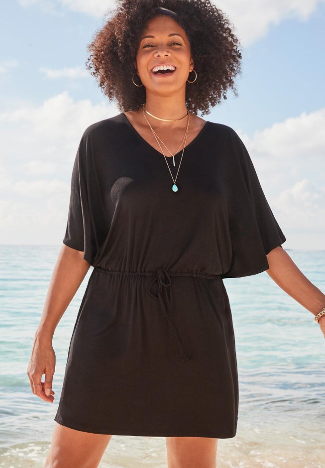 Layla Flutter Sleeve Tunic Cover Up image number 0