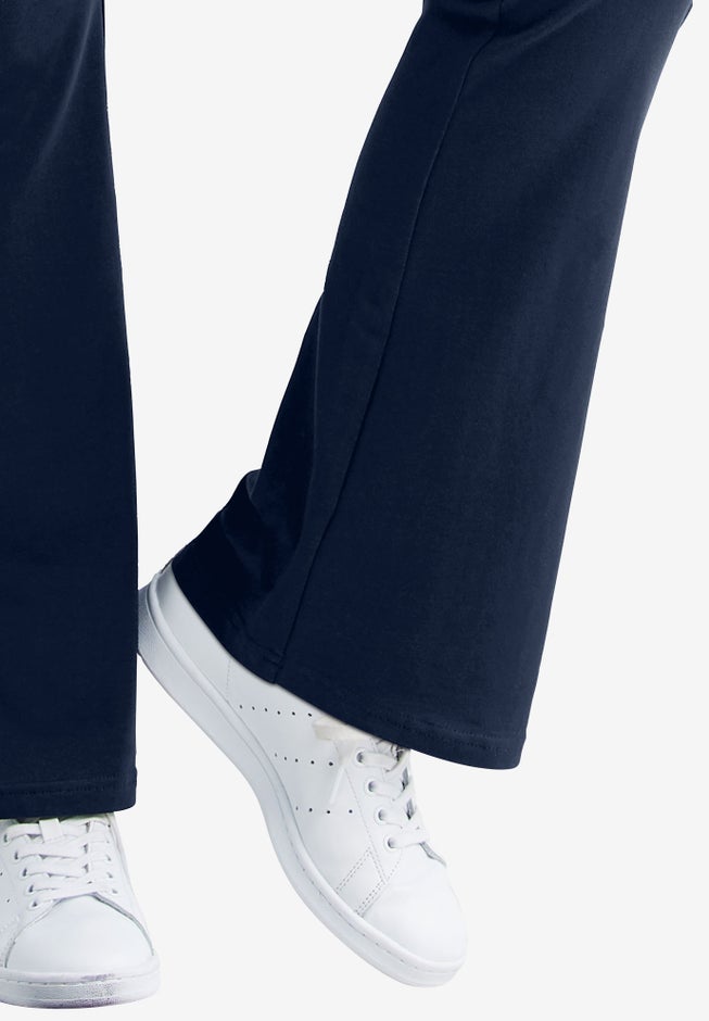 Knit Bootcut Leggings image number 1