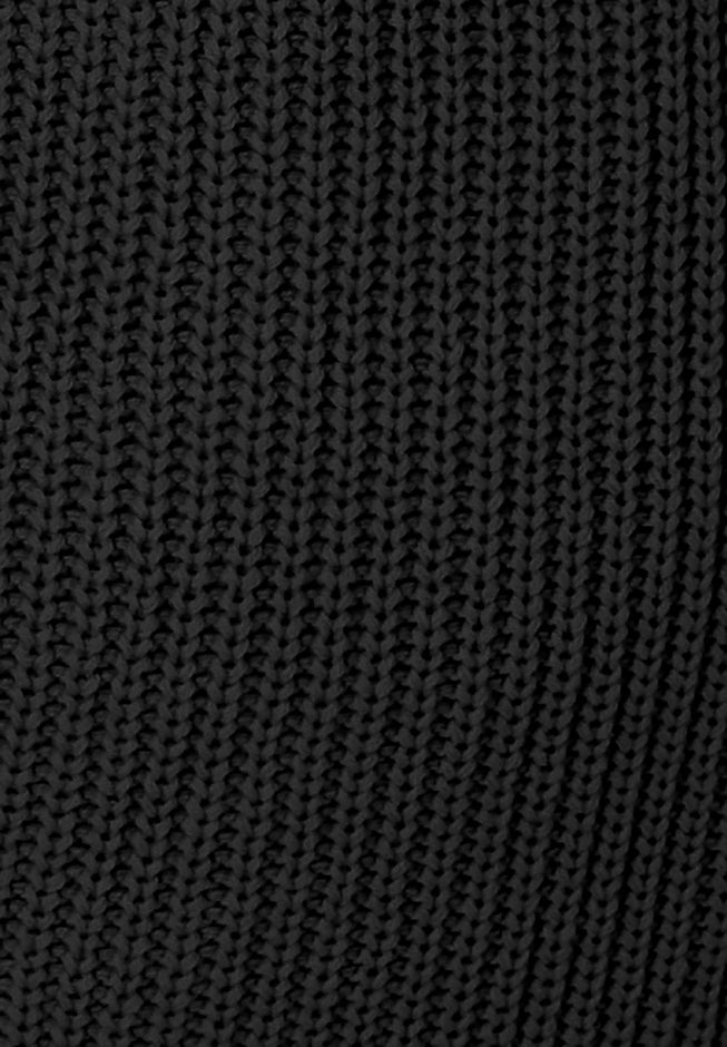 Shaker Button-Front Cardigan Sweater image number 3