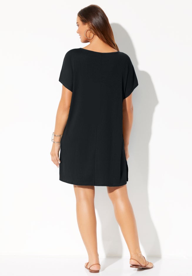 Esme Lace Up Cover Up Dress image number 1