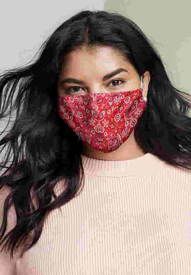 2-Layer Reusable Cotton Face Mask - Women's image number 0