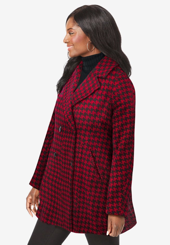A-Line Wool Peacoat image number null