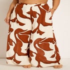 Gabi Fresh Swim x ELOQUII Wide Leg Coverup Pant image number null