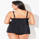 Bra Sized Faux Flyaway Underwire Tankini Top image number null